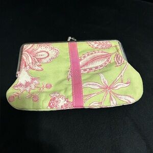 CK BRADLEY Paisley Pink & Green Clutch